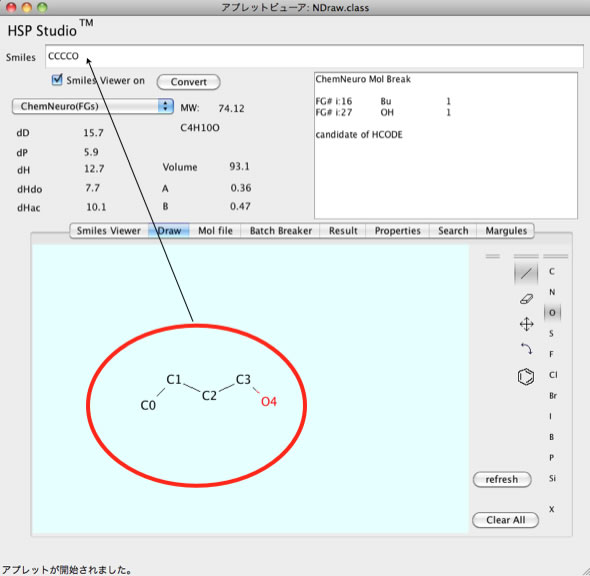 how to make chemdraw number structure